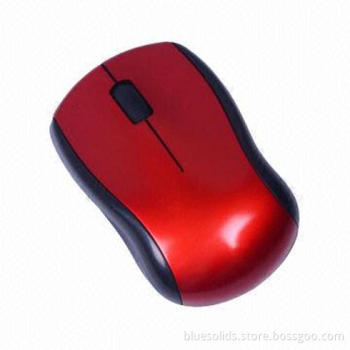 Wireless Mouse with 1,000dpi Resolution, Nice Design, Mini Receiver, OEM Orders Welcomed